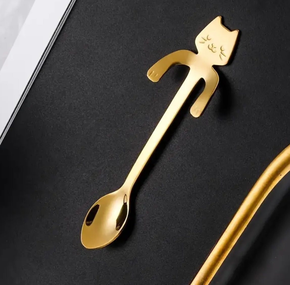 Cucchiaini Gatto con Zampe – 11,7 cm in Acciaio Inox