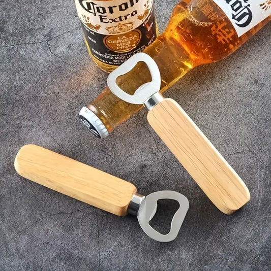 Cavatappi/Apribottiglia in Legno Personalizzabile con Incisione