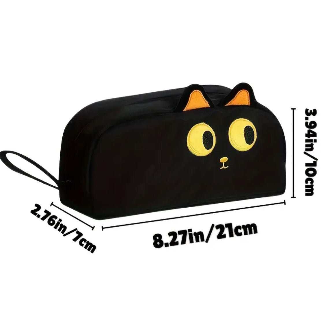 Astuccio con occhi, zampe e orecchie sporgenti per un back to school super morbido.
