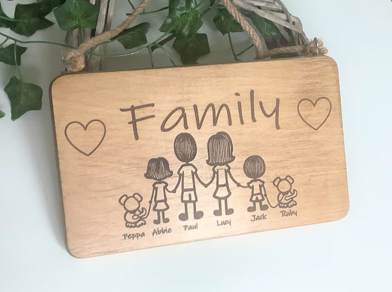 Targhette per ingresso casa personalizzate mod 2